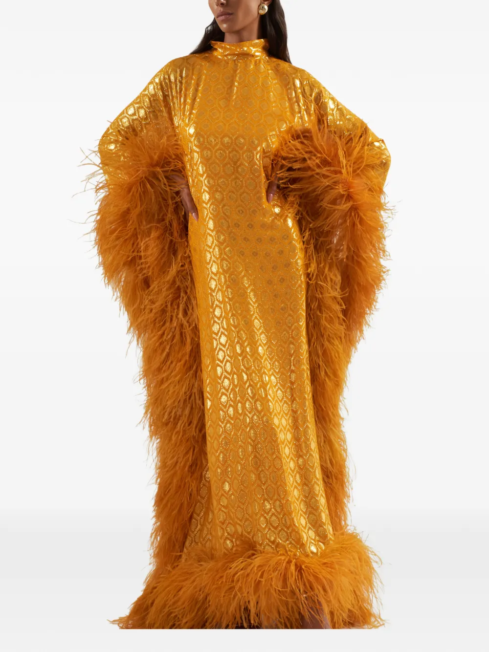 Taller Marmo Casta Diva Opulence jurk Goud