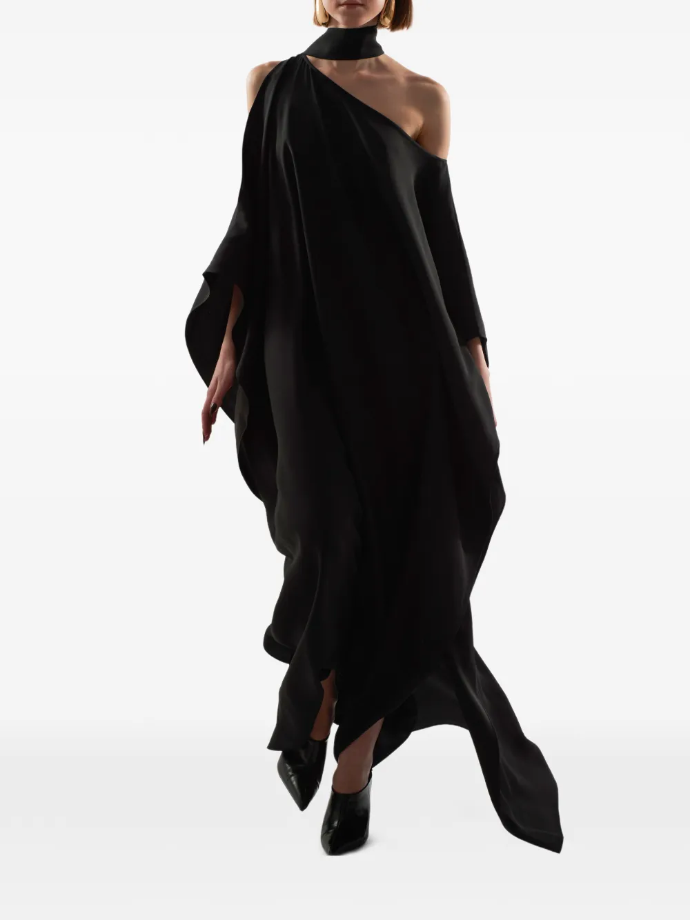 Taller Marmo Barths asymmetrische tuniek Zwart