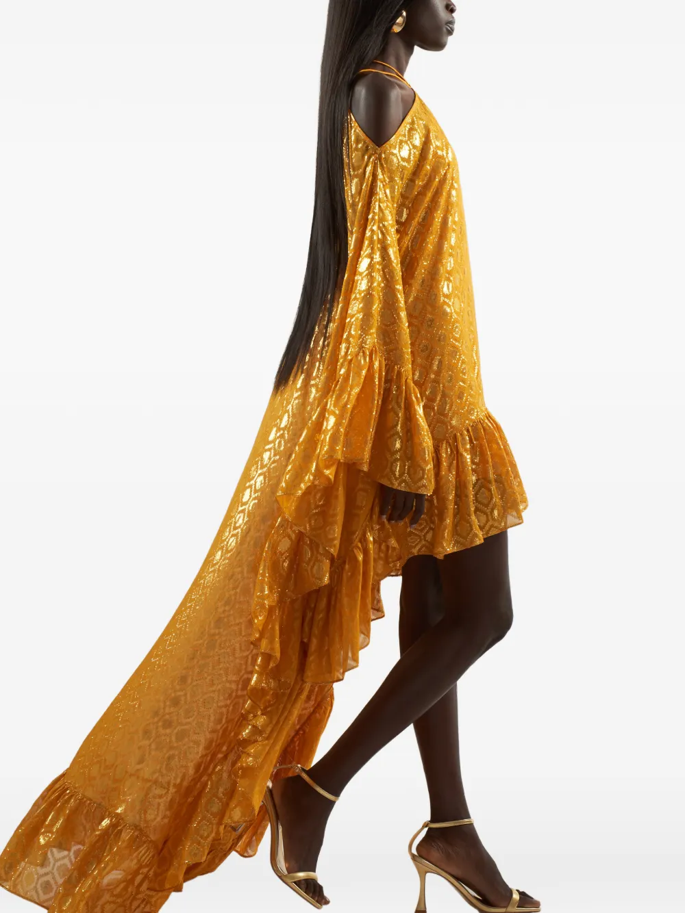 Taller Marmo Sza Opulence tuniekjurk Geel