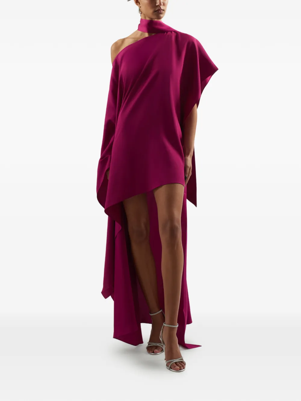 Taller Marmo Trebbia asymmetrische jurk Roze