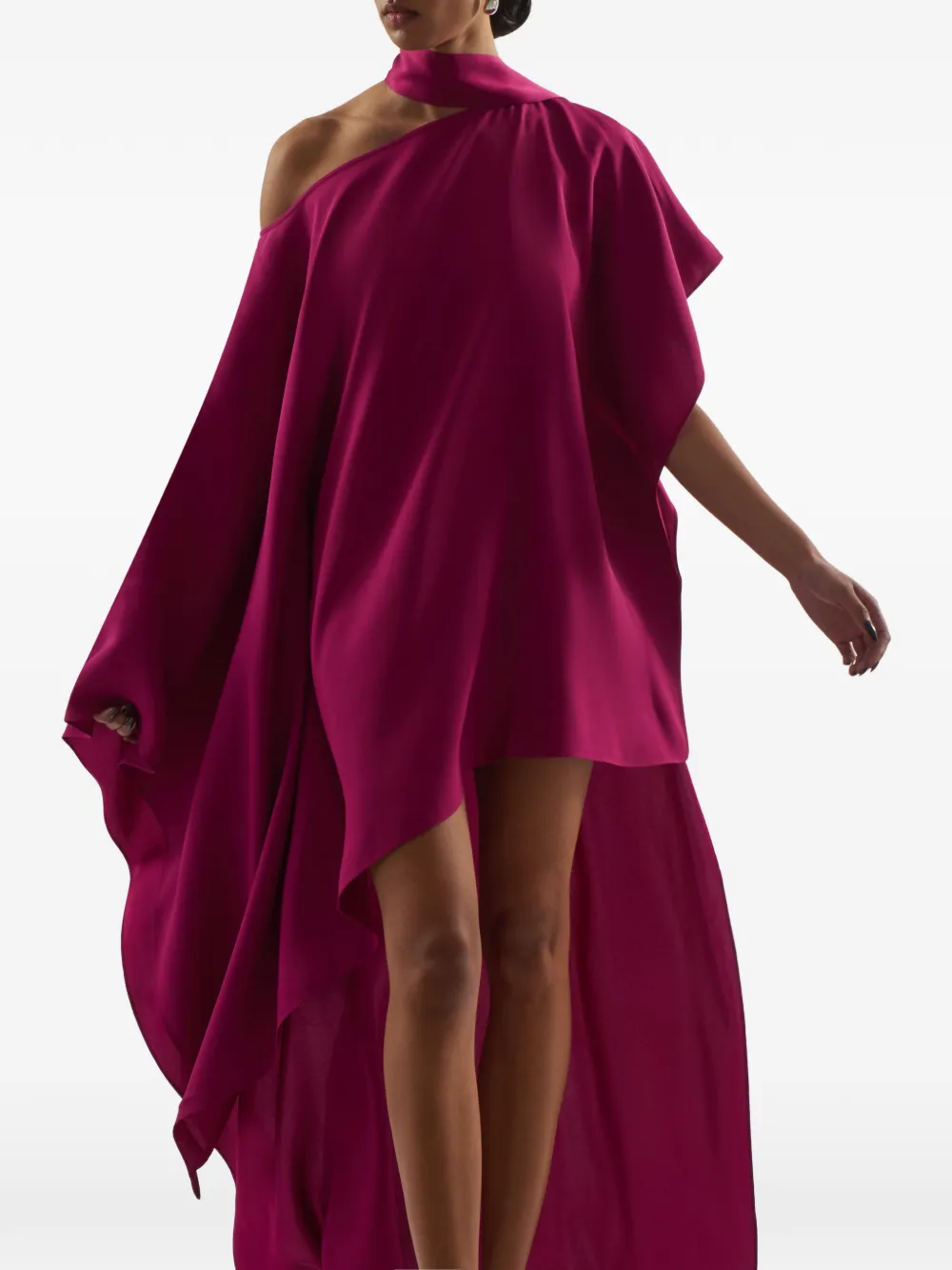 Taller Marmo Trebbia asymmetrische jurk Roze