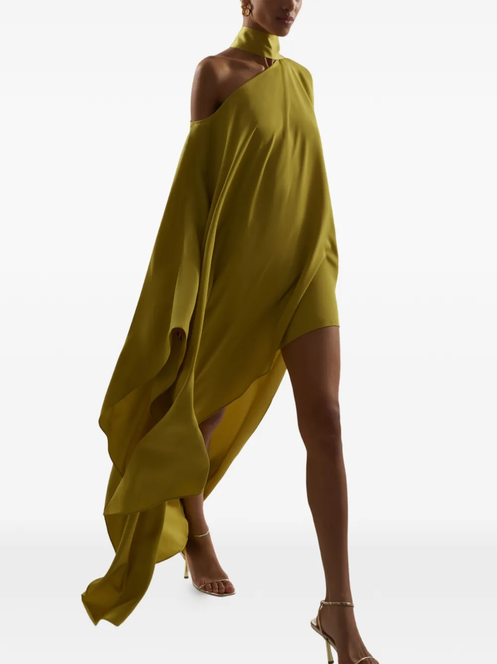 Trebbia Kaftan One-Shoulder Dress