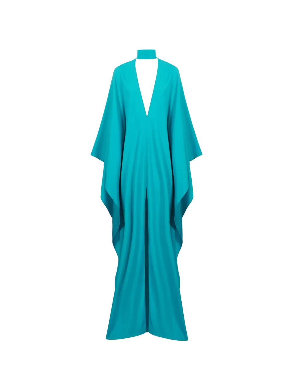 Taller Marmo OOO choker-neck maxi dress - Blu