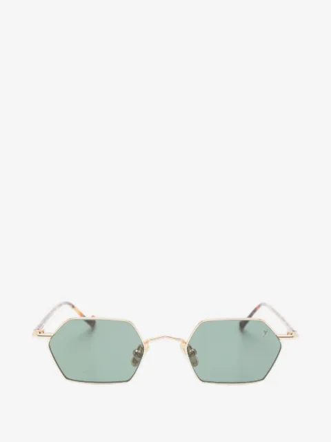 Eyepetizer Copper geometric sunglasses