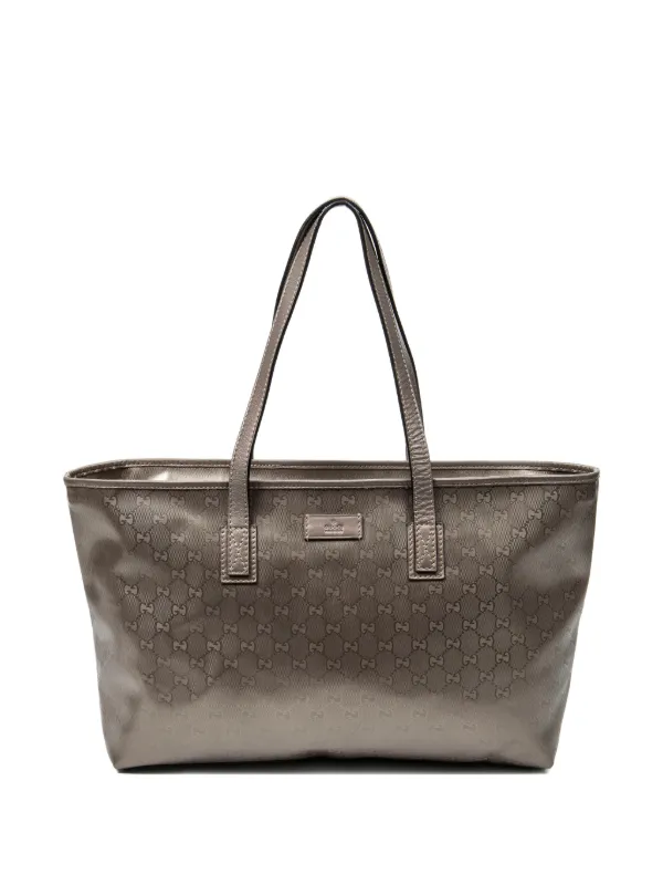 Gucci Pre-owned Imprimé Joy Tote Bag in Grey