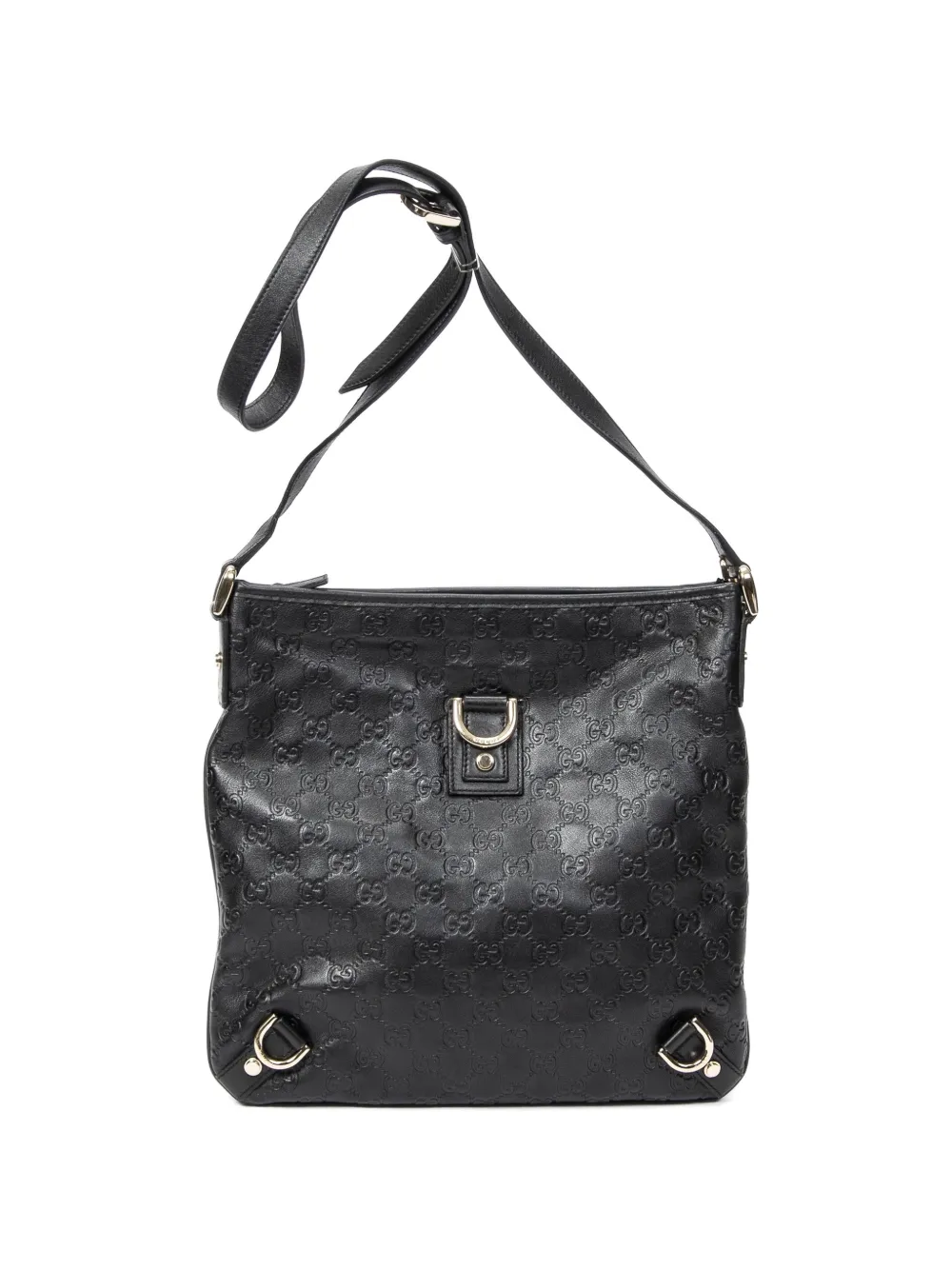 Gucci Pre-Owned Abbey leather shoulder bag - Nero