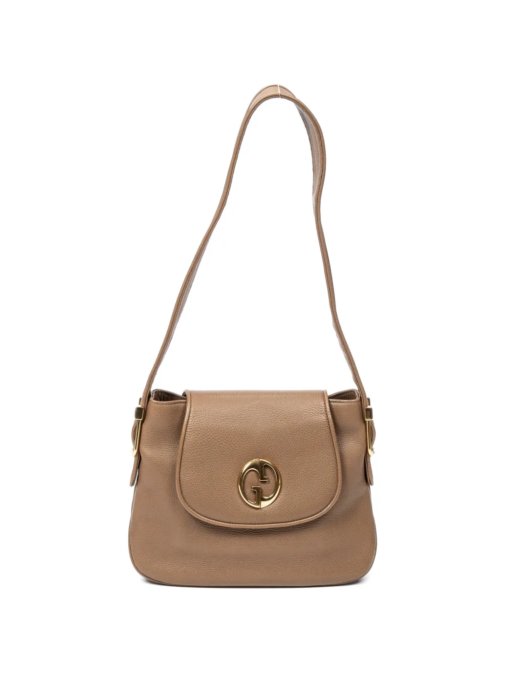 Gucci Pre-Owned 1973 Flap shoulder bag - Marrone