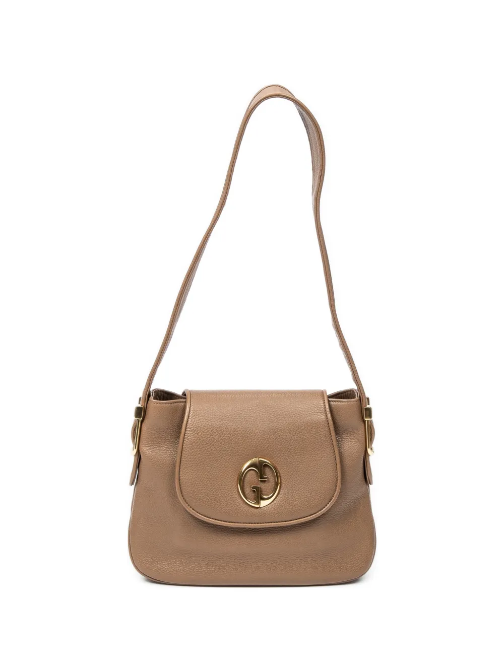 Gucci Pre-Owned 1973 Flap shoulder bag - Marrone