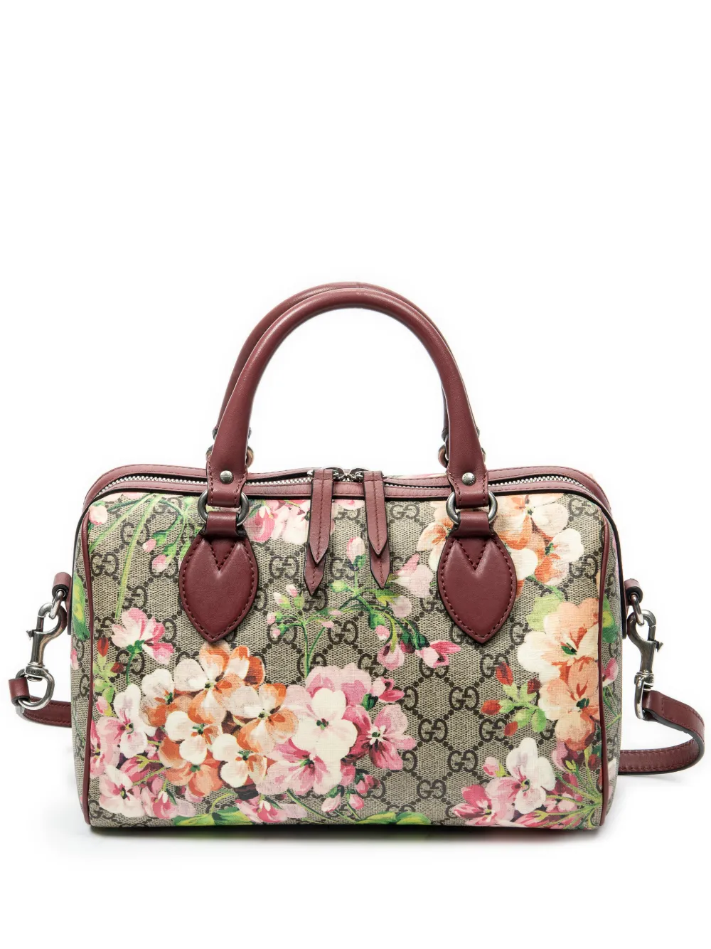 Gucci Pre-Owned GG Blooms Supreme two-way handbag - Toni neutri