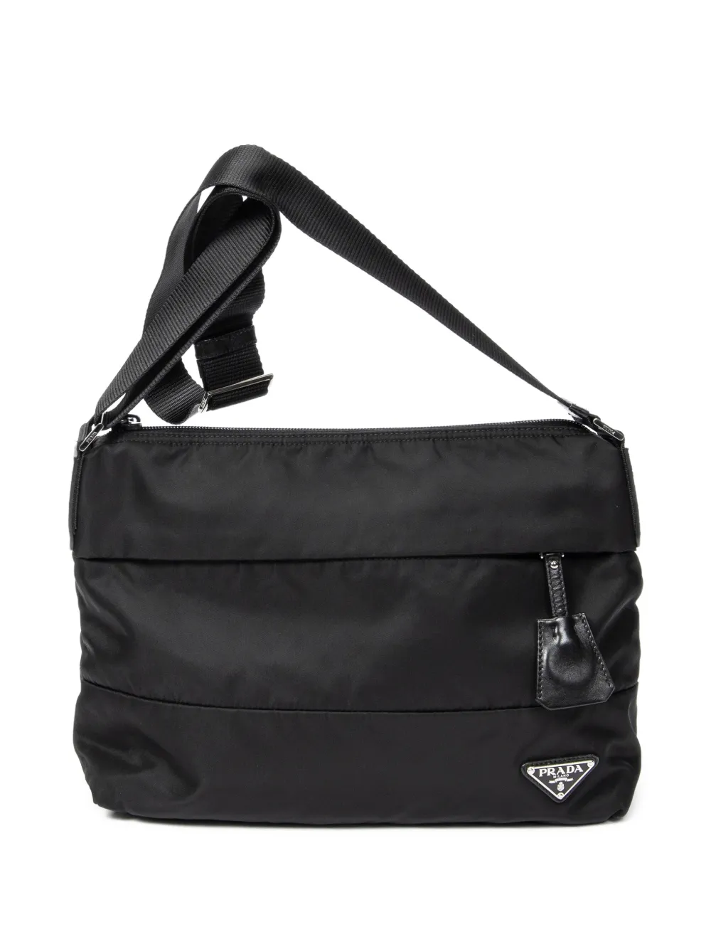 Prada Pre-Owned panelled shoulder bag - Schwarz