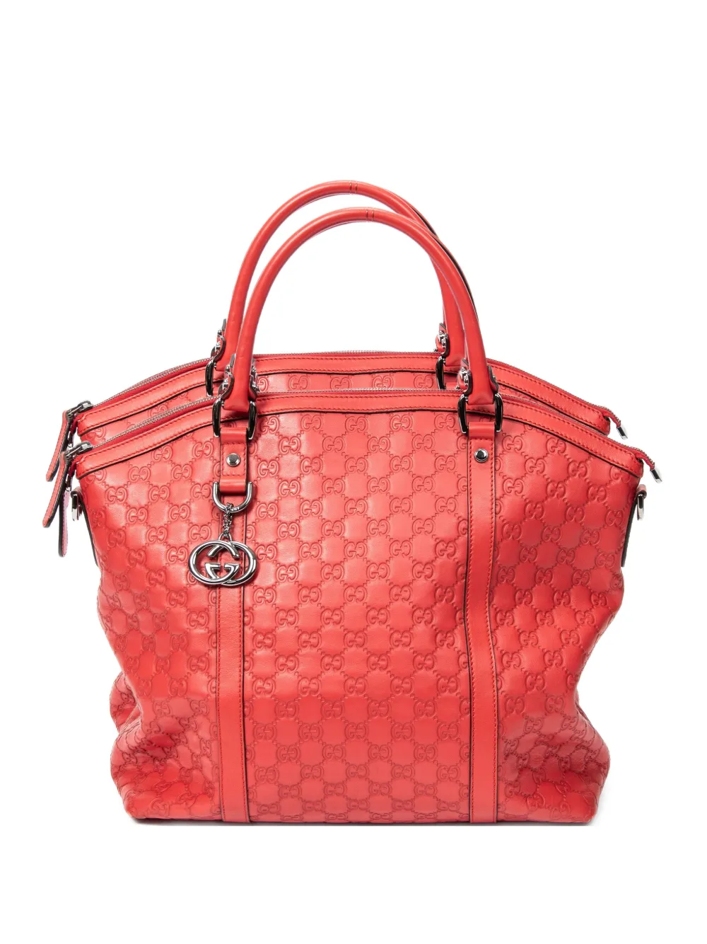 Gucci Pre-Owned Guccissima tote bag - Rosso