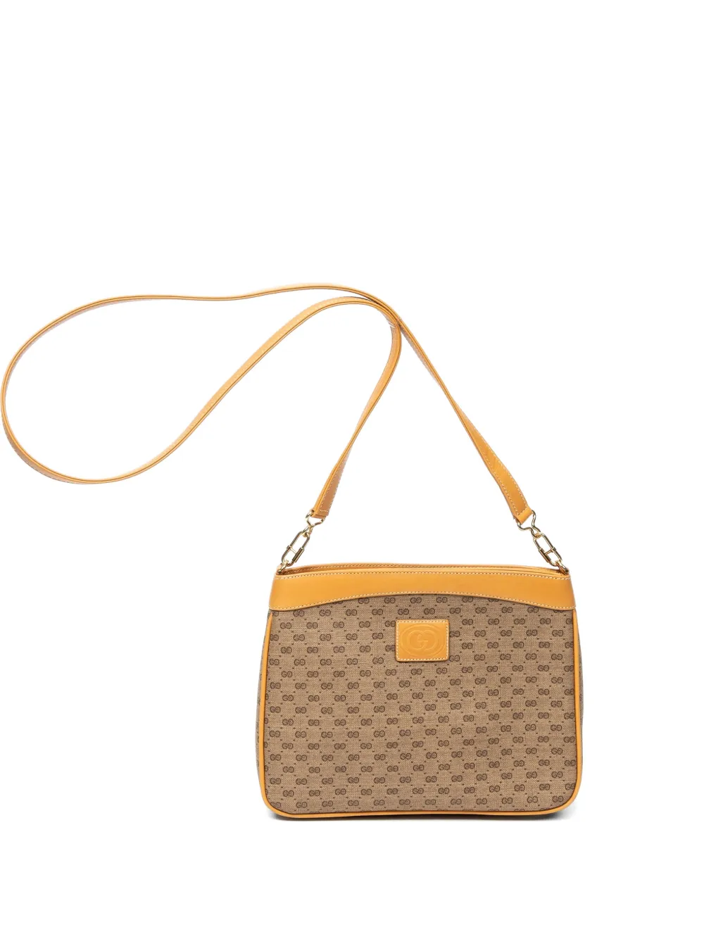 Gucci Pre-Owned Micro GG canvas shoulder bag - Toni neutri