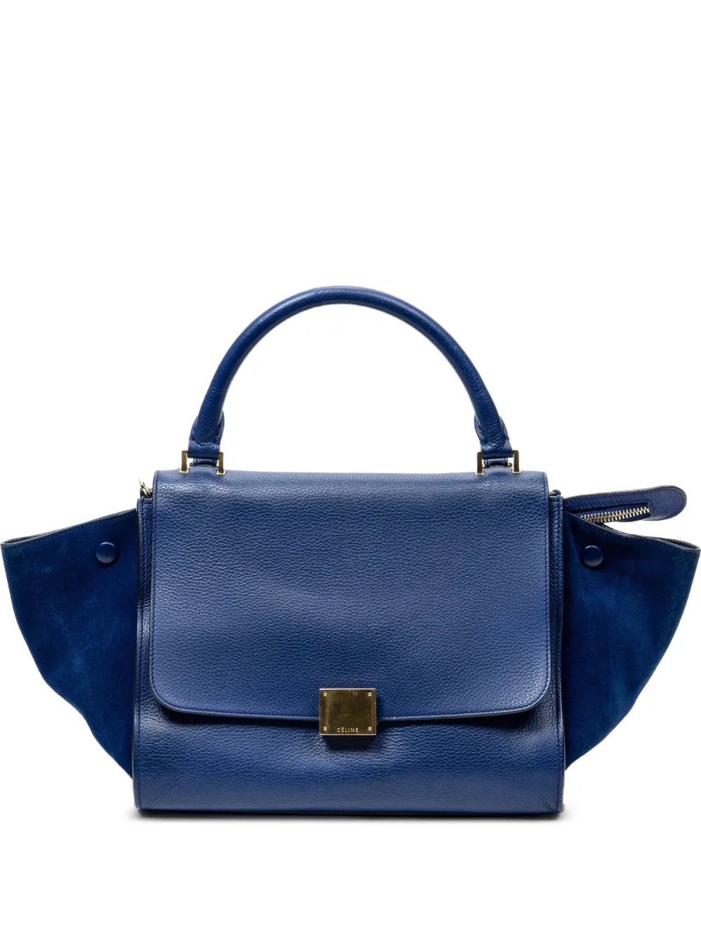 Celine Pre-Owned Small Trapeze shoulder bag - Blu