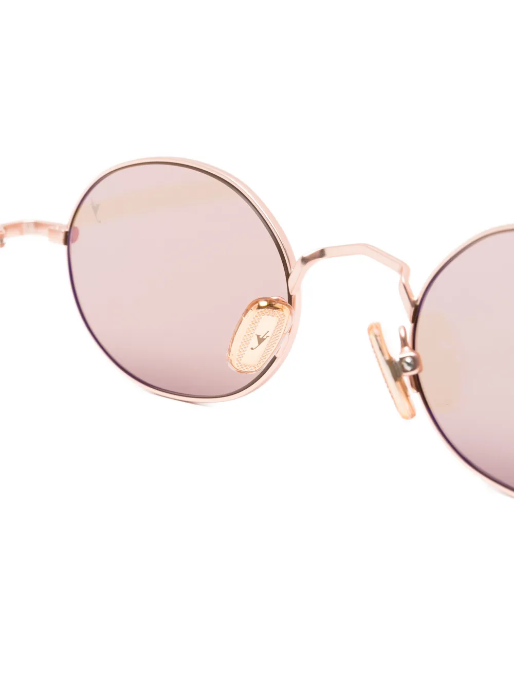  Eyepetizer Ginger Round-frame Sunglasses - Pink 