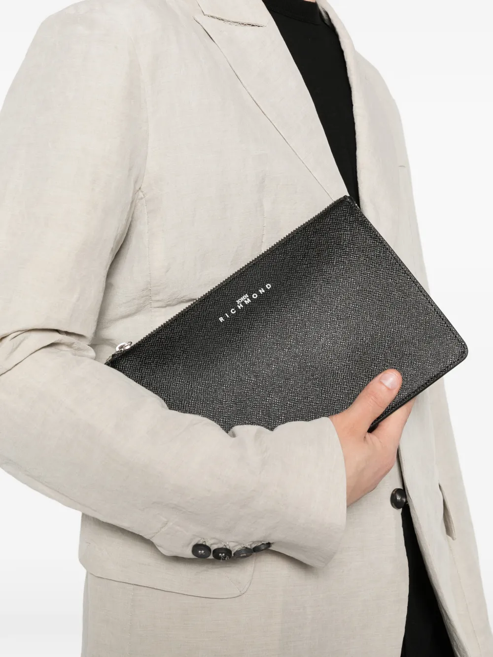 John Richmond 집업 클러치 | Image 2
