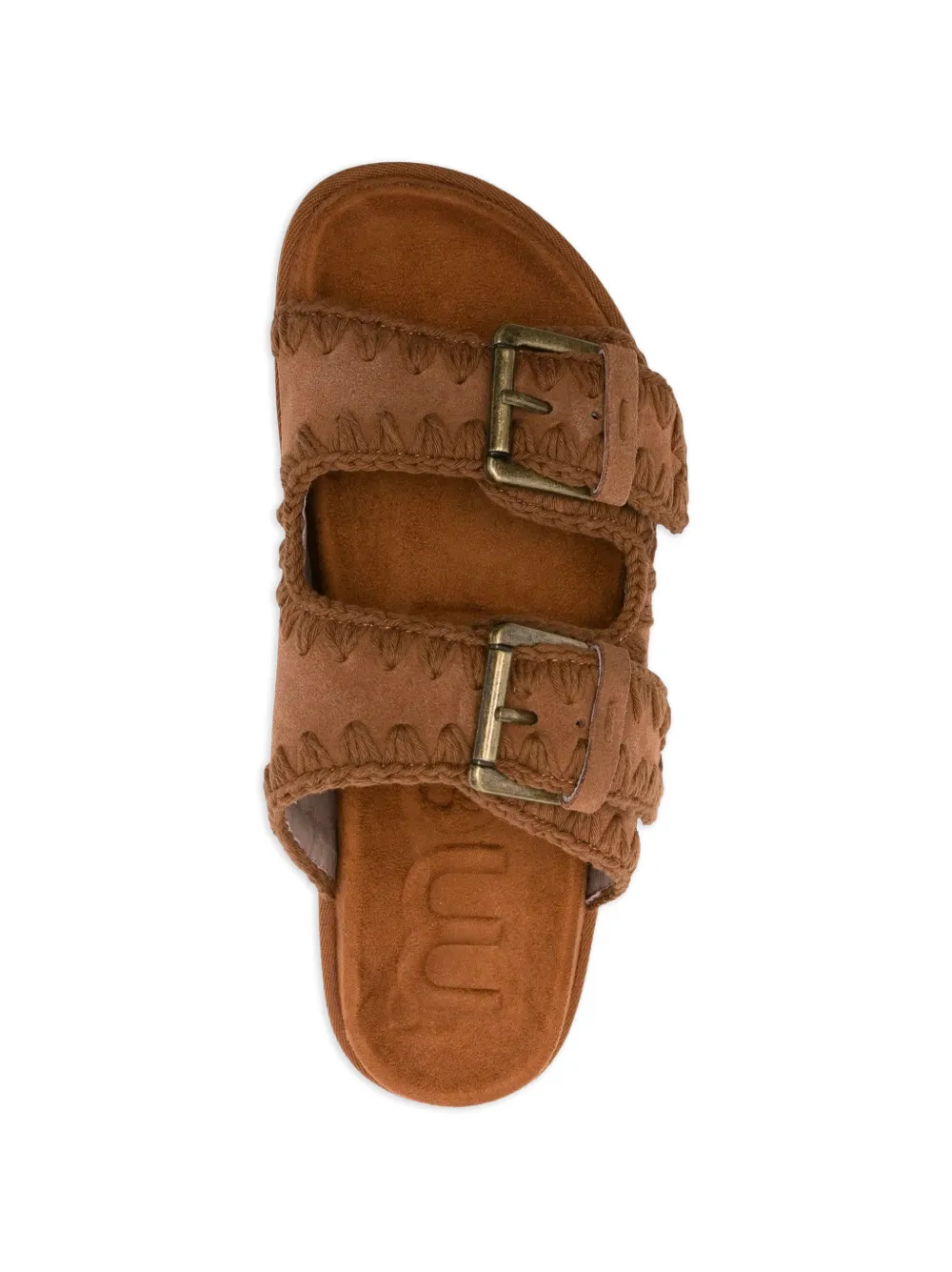 Mou Suede Sandals - Brown 