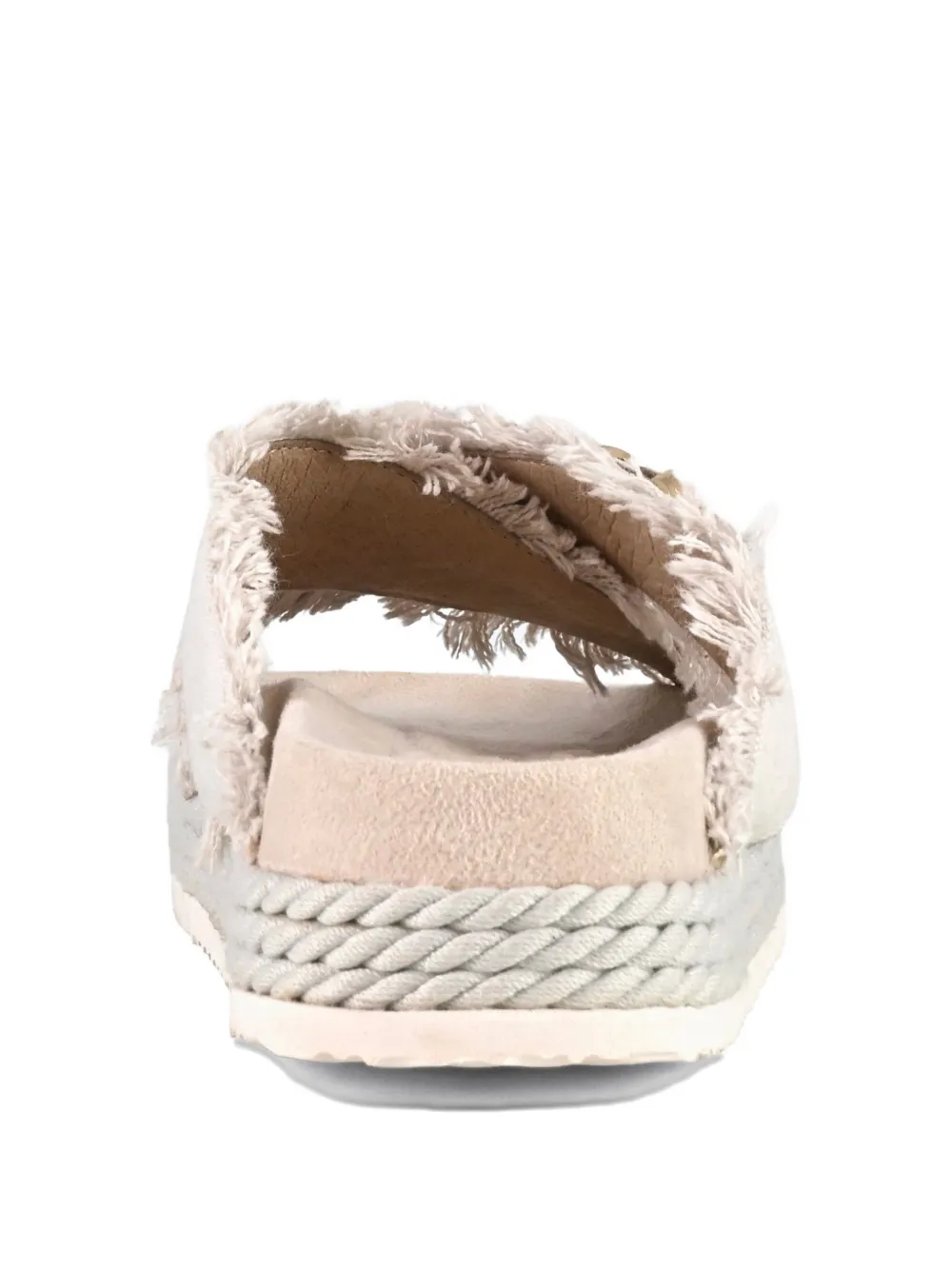 Mou canvas sandals Beige