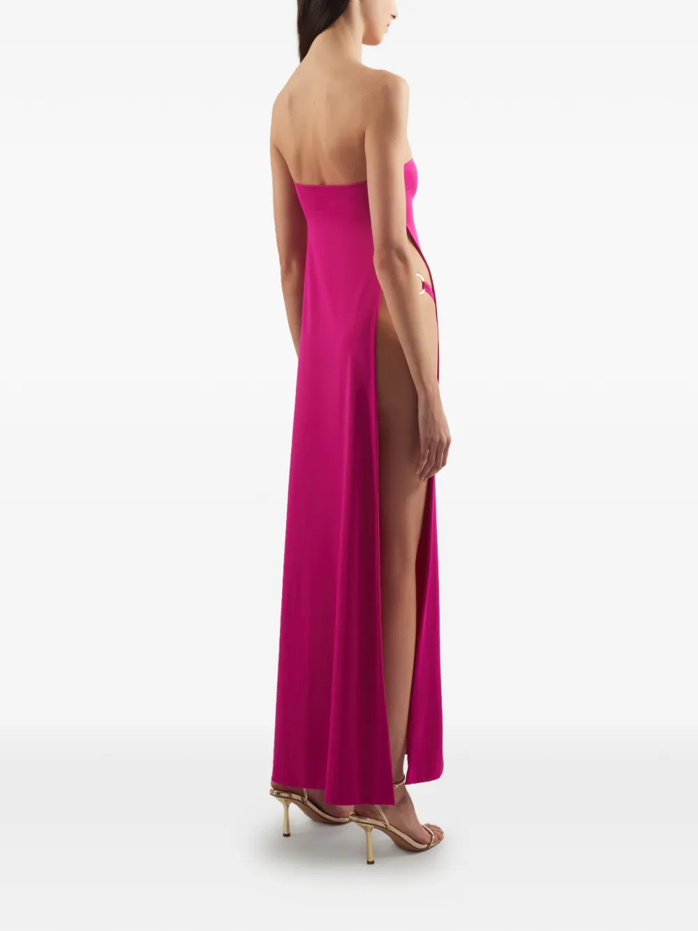 Taller Marmo Penelope badpak met ringdetail Roze
