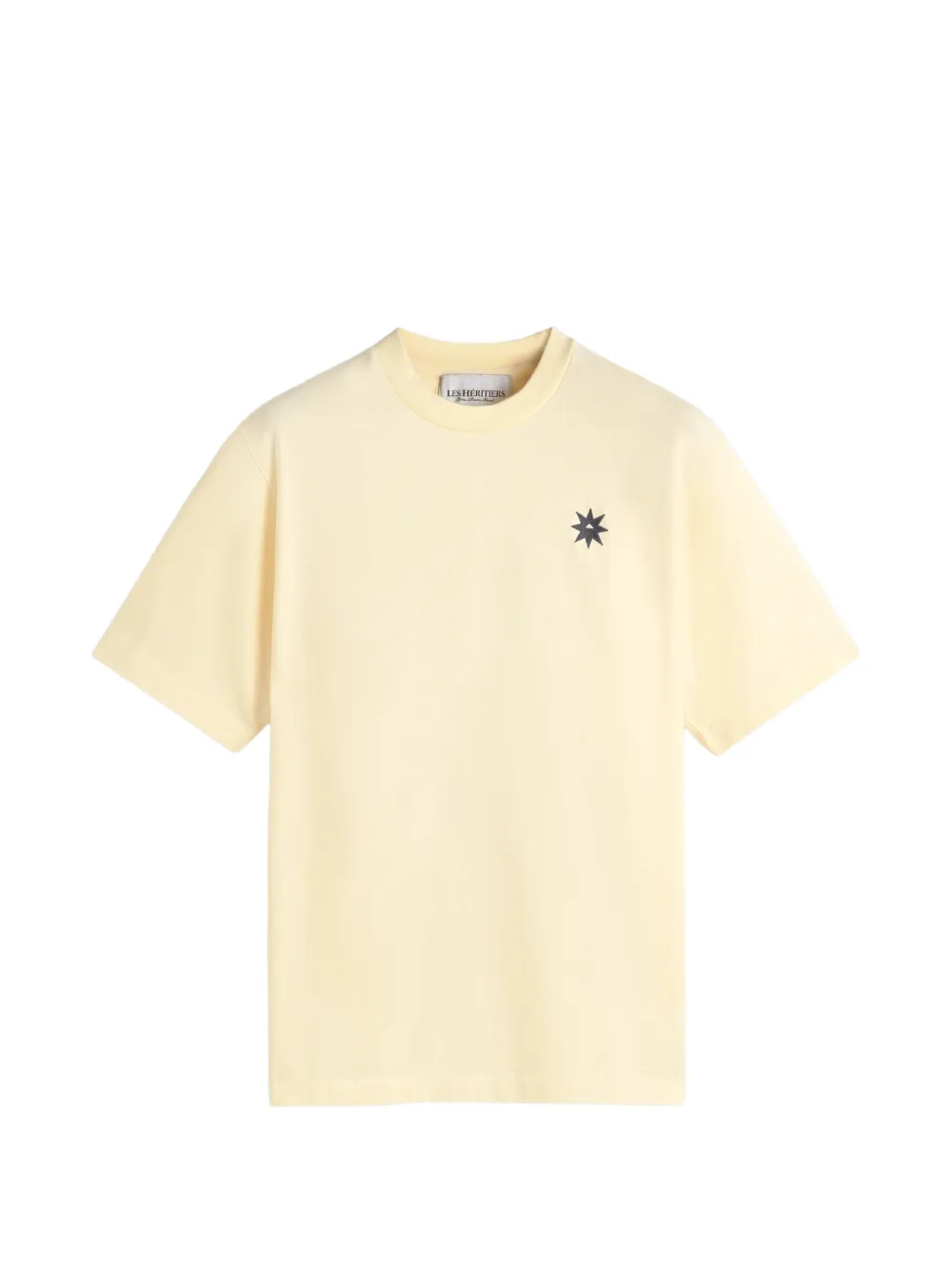 LES HÉRITIERS Cala star-print T-shirt - Gelb