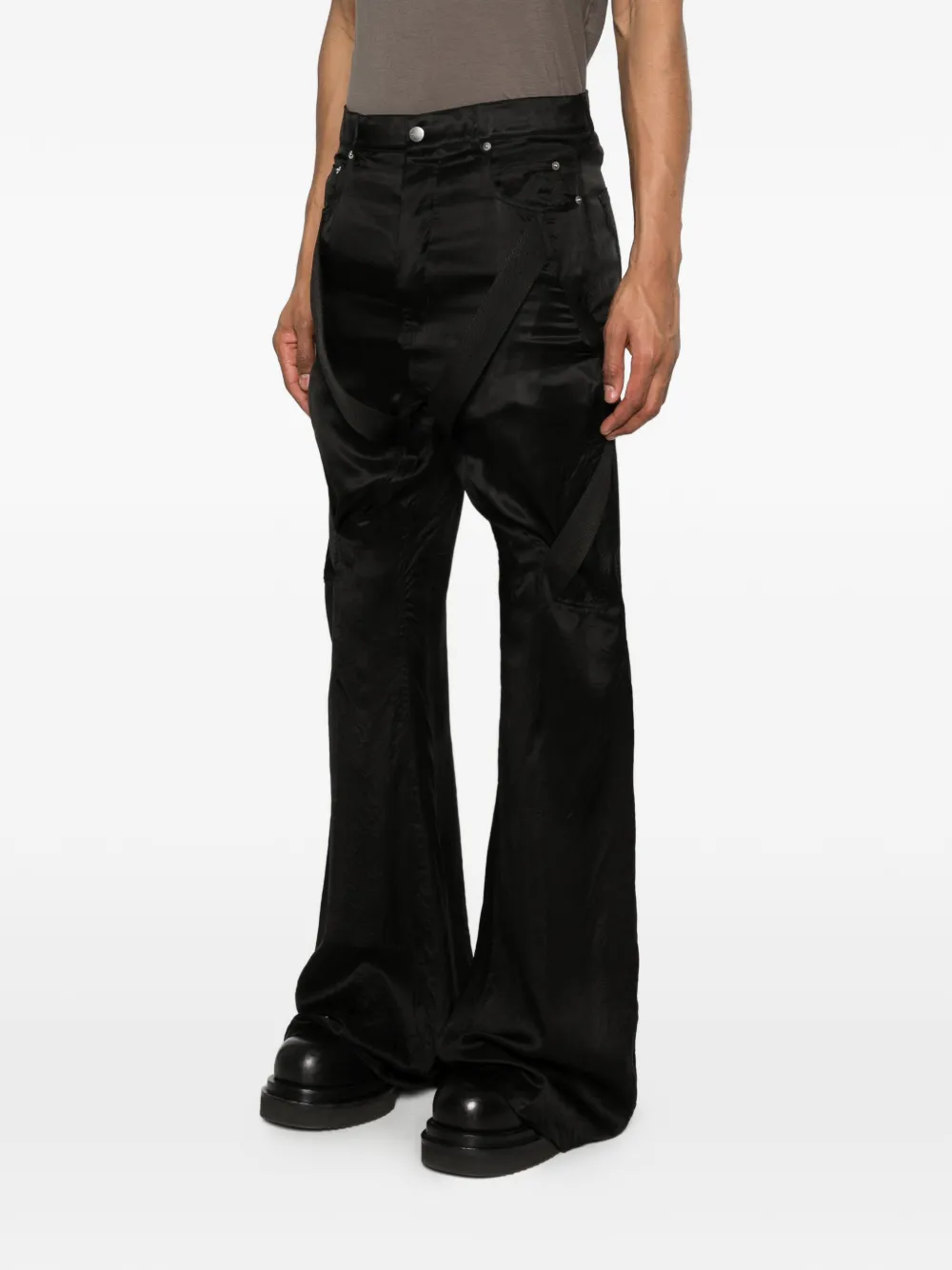 Megastrapped suspenders trousers