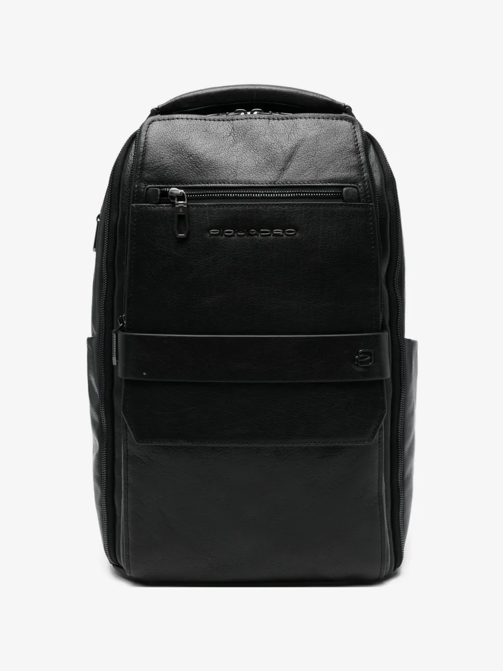 PIQUADRO Solm leather backpack | Black | Image 1