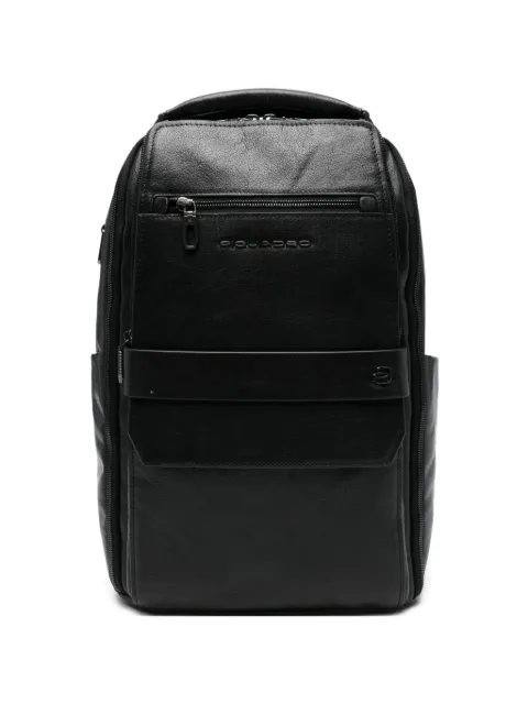 PIQUADRO Solm leather backpack