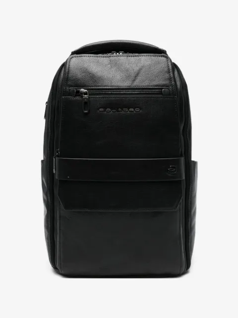 PIQUADRO Solm leather backpack