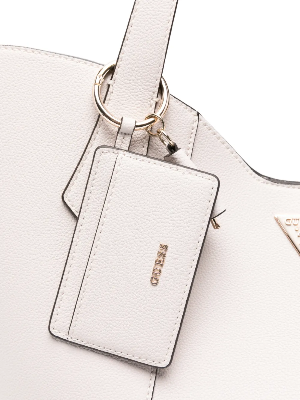 GUESS USA Darcy shopper met logo Beige