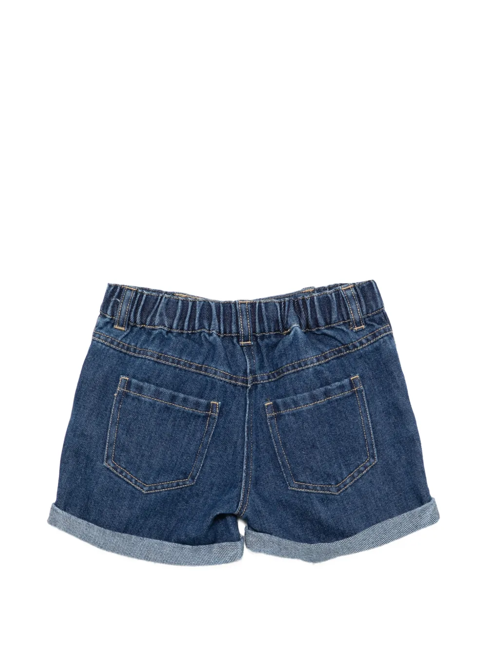 Moschino Kids Shorts met grafische beerprint Blauw