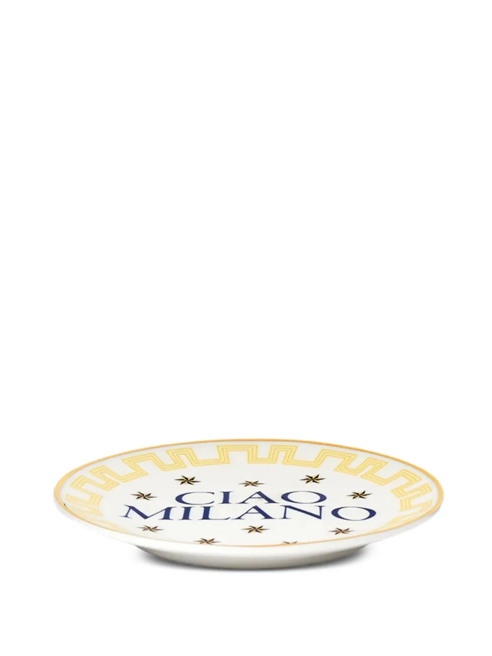 Bitossi Home Ciao Milano Plate Set (set Of Two) - White 