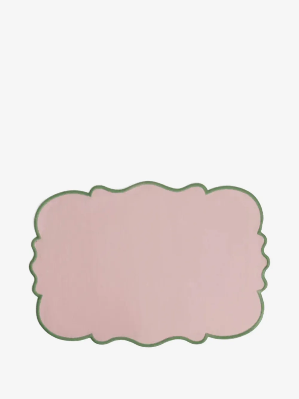 Bitossi Home scalloped napkin set (set of two) | Pink | Image 1