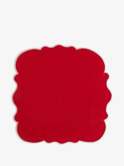 Bitossi Home scalloped napkin set (set of two)