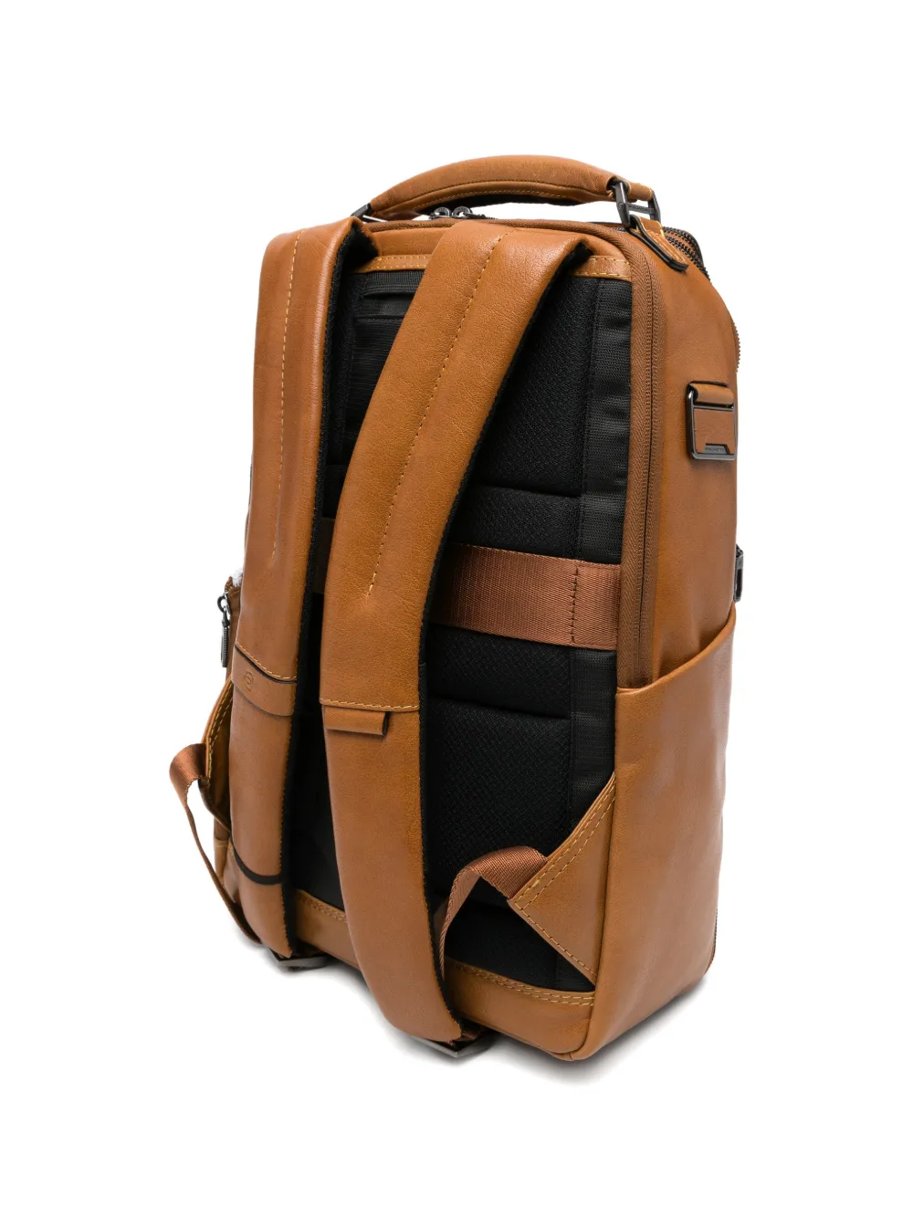 PIQUADRO multi-pocket leather backpack | Image 2
