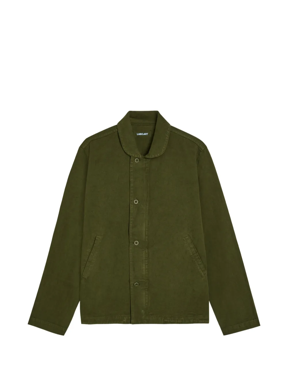 Labo Art button-fastening shirt jacket | Green