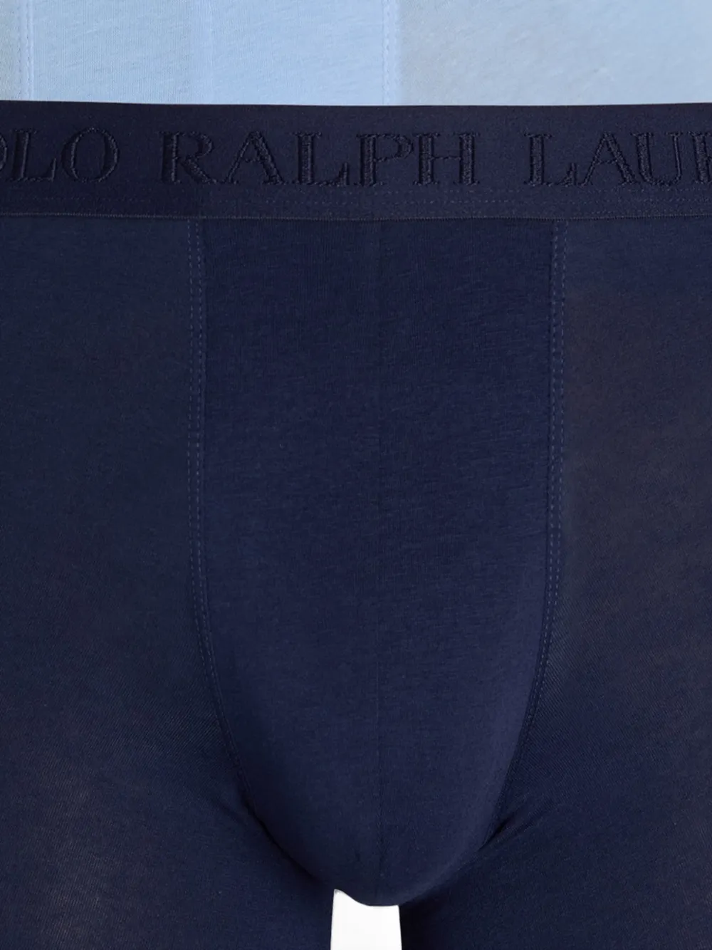 Polo Ralph Lauren Drie boxershorts met logoband Blauw