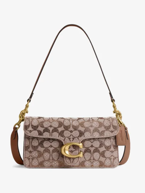 Coach Tabby 26 logo-pattern shoulder bag