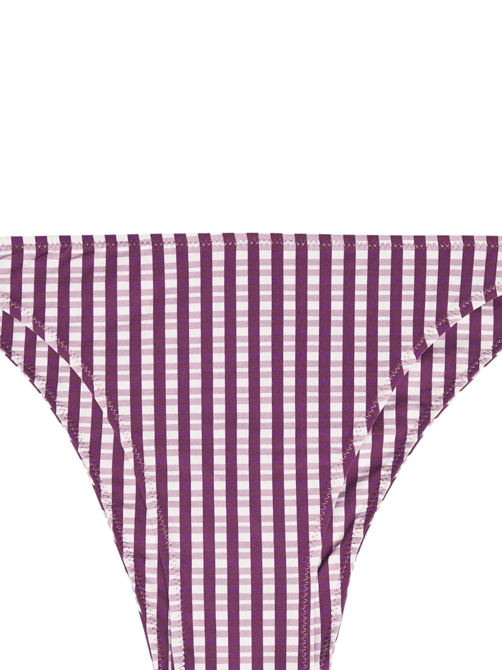  Nuno Bragas De Bikini Coco En Gingham - Morado 