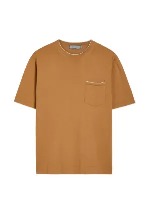 トップス tomonini Tombolini short-sleeved T-shirt | Brown | FARFETCH CA