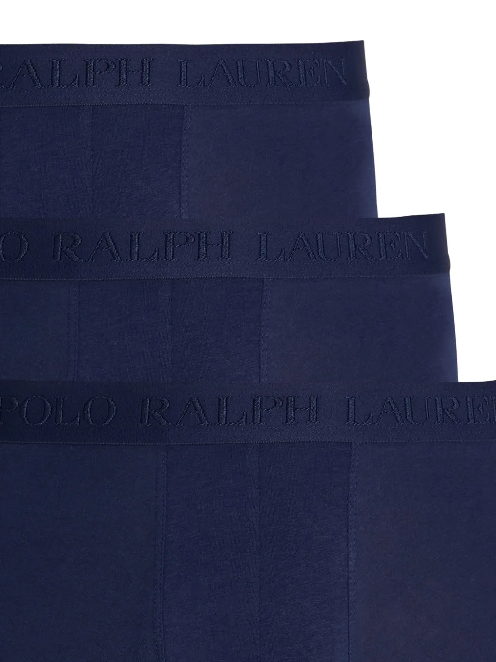 Polo Ralph Lauren Drie boxershorts met logoband Blauw