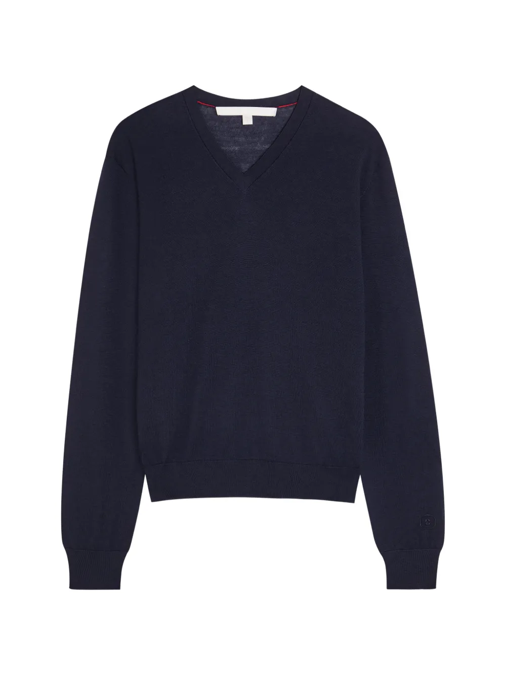 RÙADH Oscar V-neck fine-knit sweater - Blue