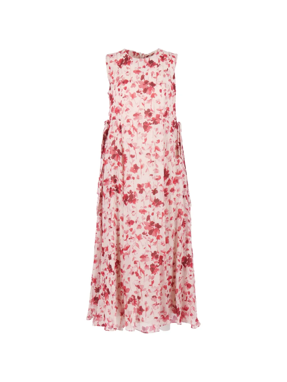 'S Max Mara floral tie dress - Rosa