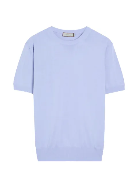 Canali crew-neck short-sleeve T-shirt
