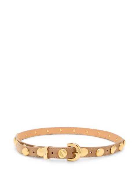 Amanu The Vaal stud-embellished suede belt