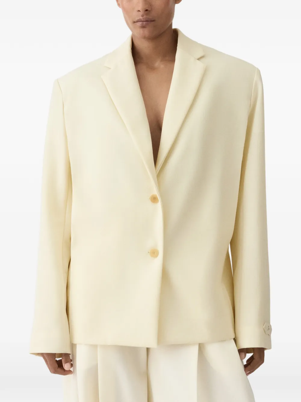  Jacquemus Carrée Button Jacket - Neutrals 