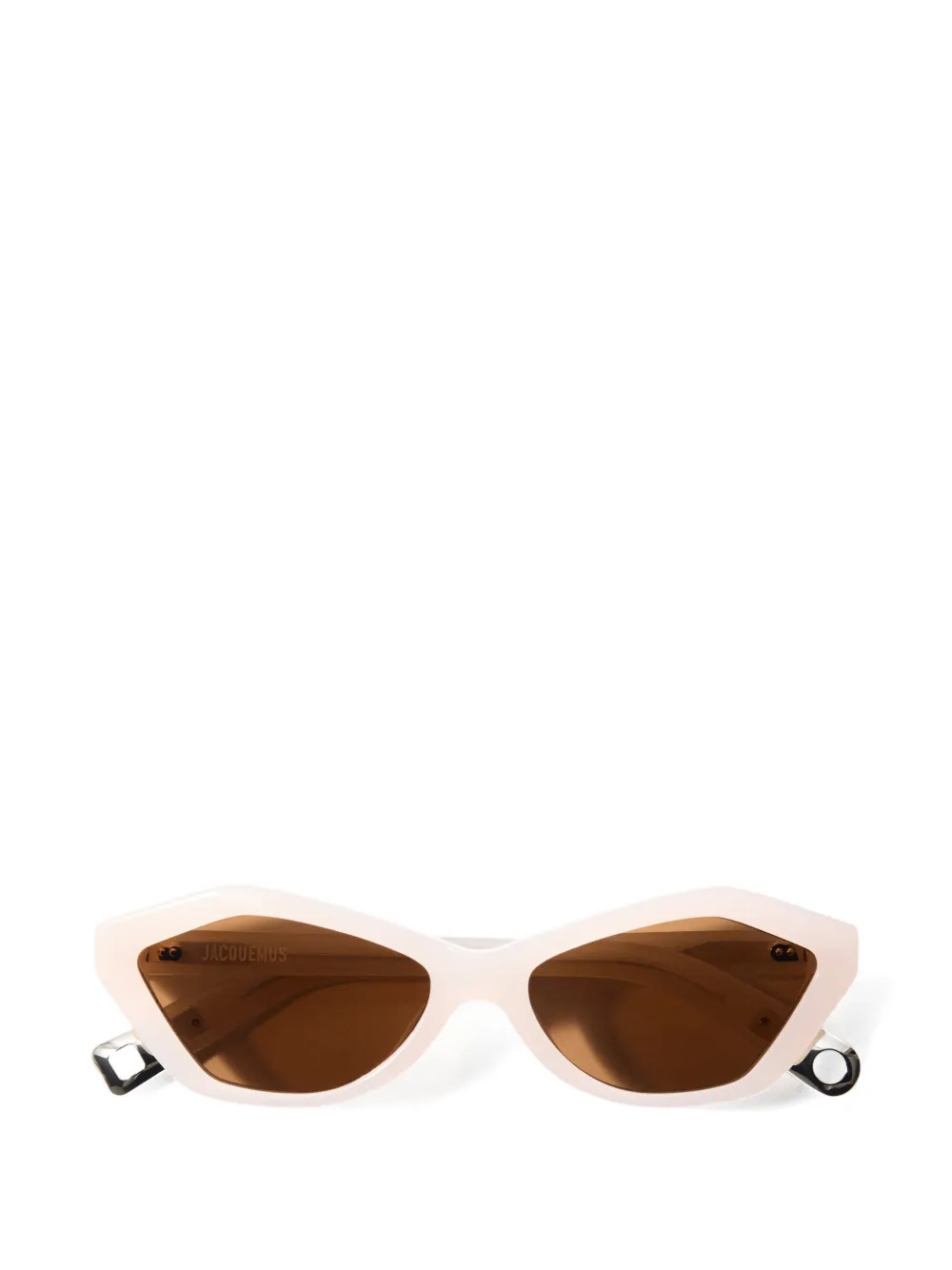 Jacquemus Bambino geometric sunglasses - Toni neutri