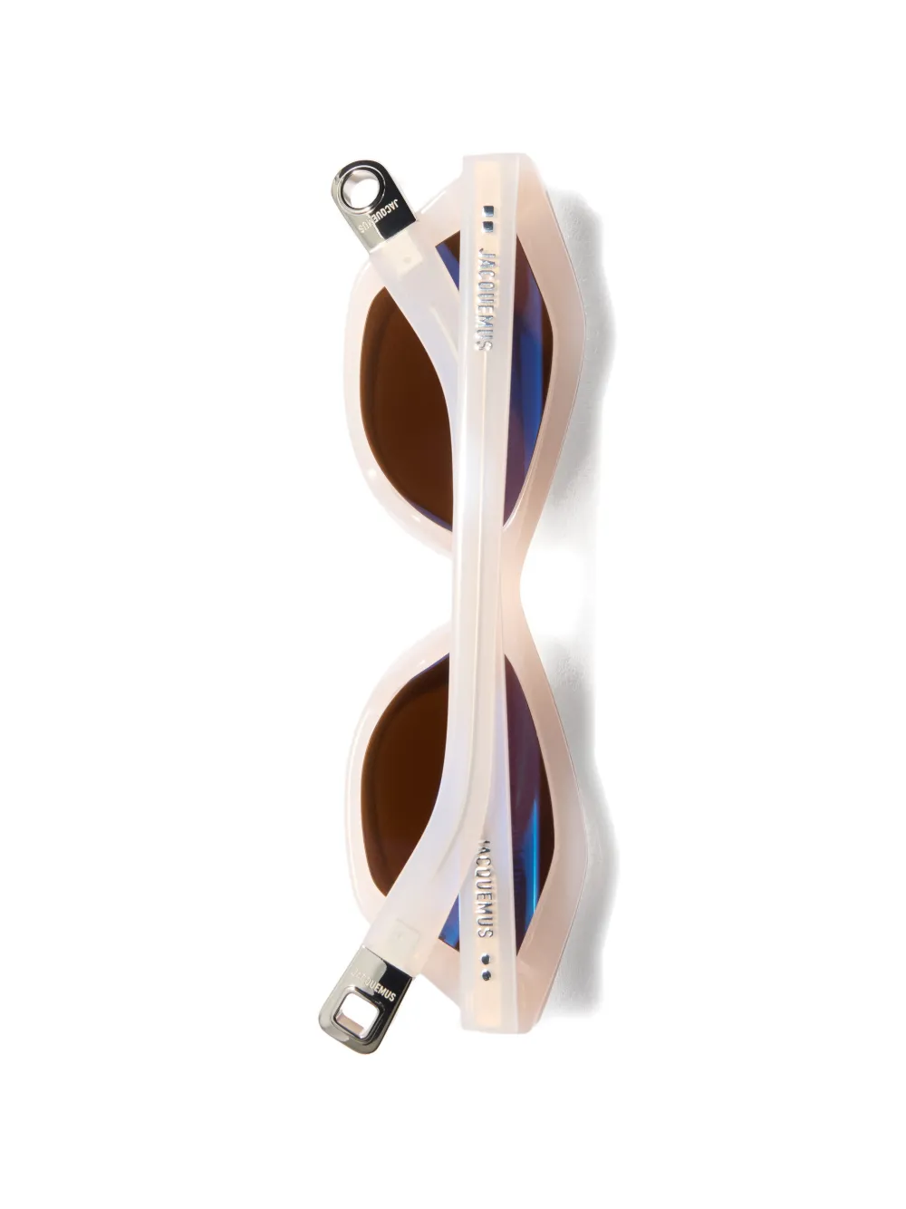 Jacquemus The Bambino zonnebril Beige