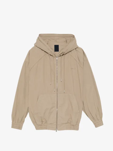 Juun.J hooded zip-up jacket