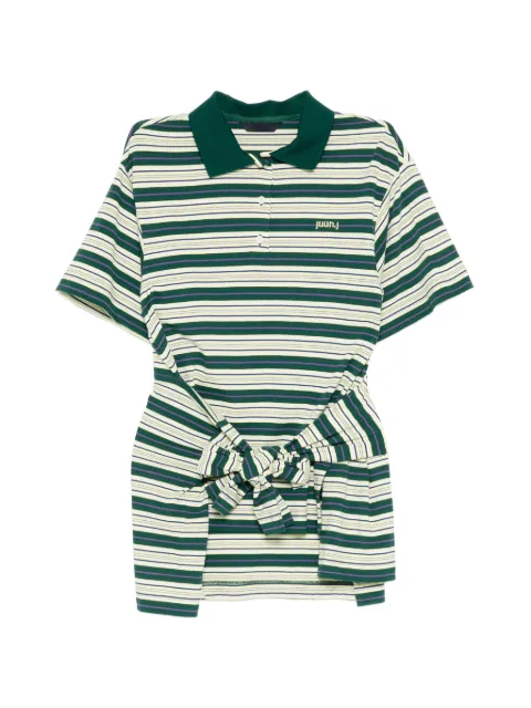 Juun.J striped polo top