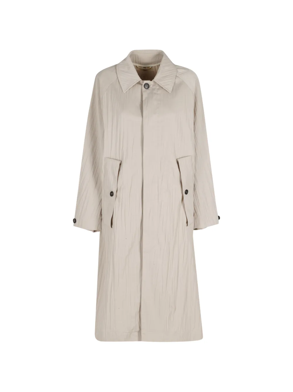 Tela Vischio buttoned coat - Toni neutri
