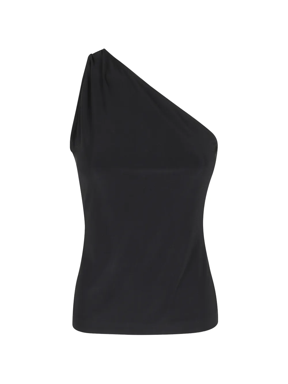 Norma Kamali one-shoulder top - Nero